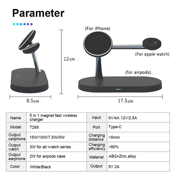 All-in-One Wireless Charger Hub