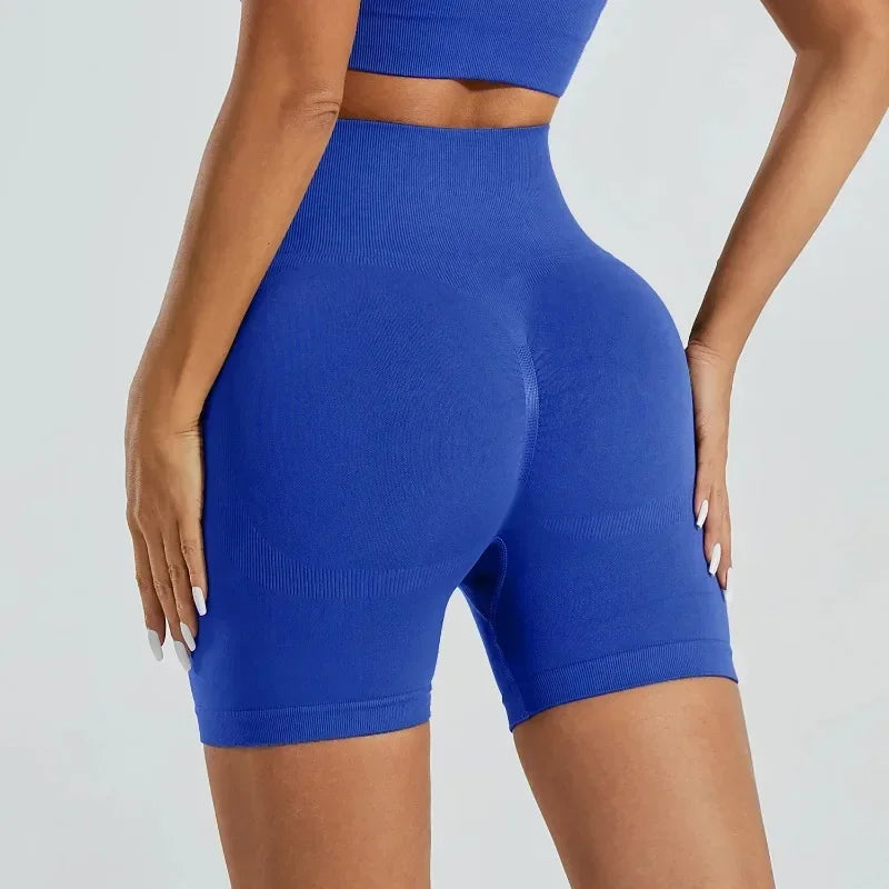Chic High-Waist Yoga Shorts