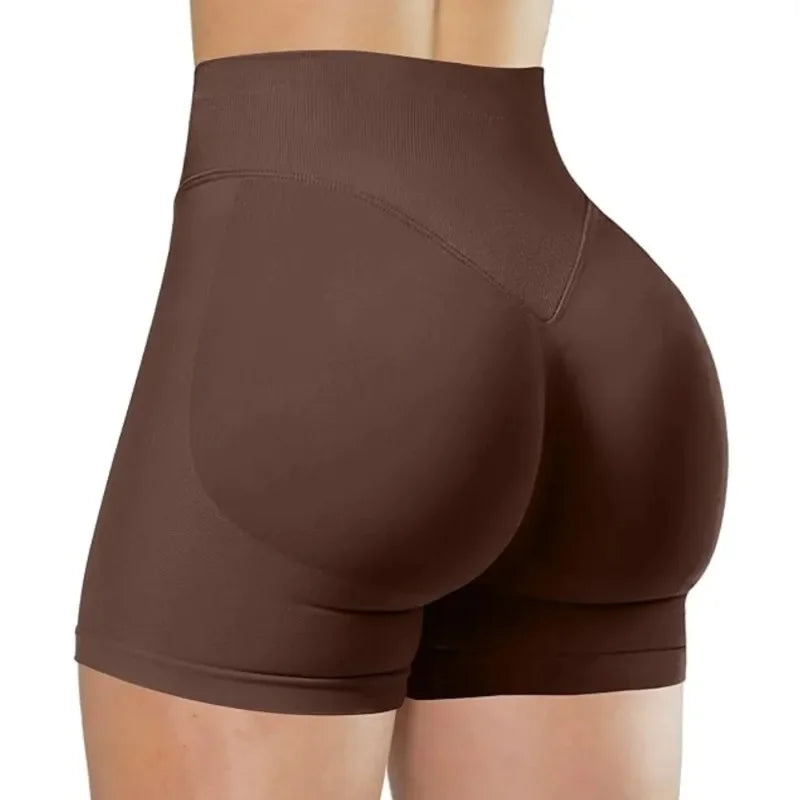 Chic High-Waist Yoga Shorts